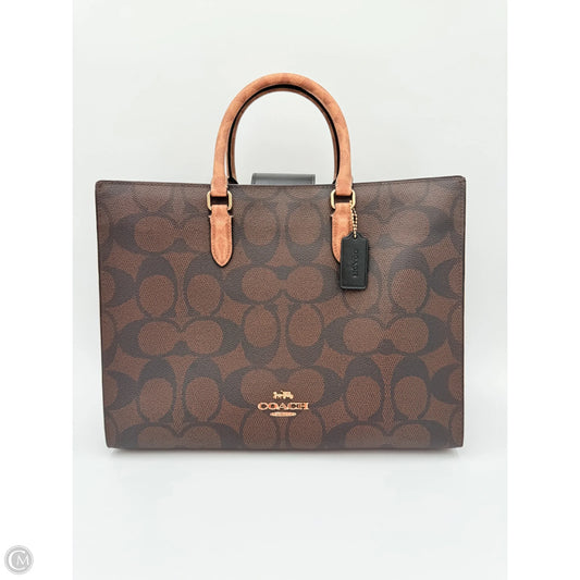 Handbag Designer By Coach, Size: Large