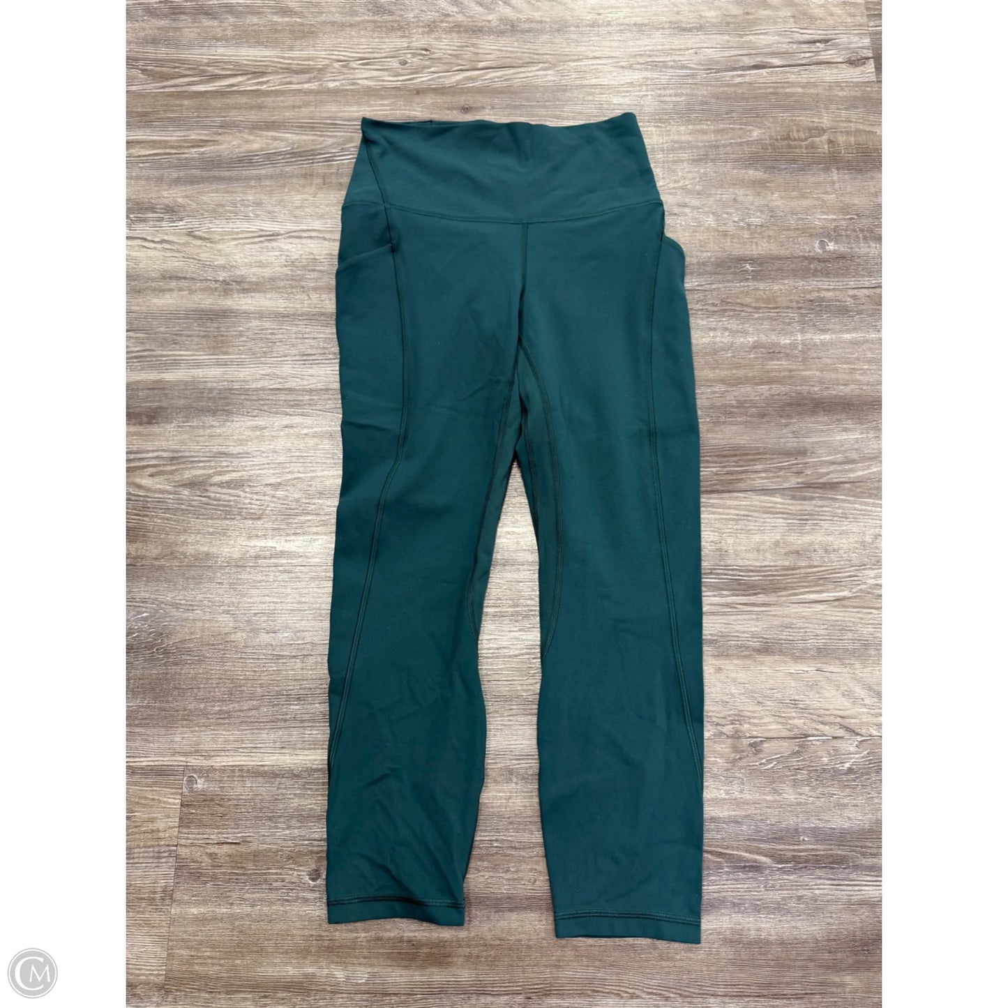 Athletic Leggings By Lululemon In Teal, Size: 6