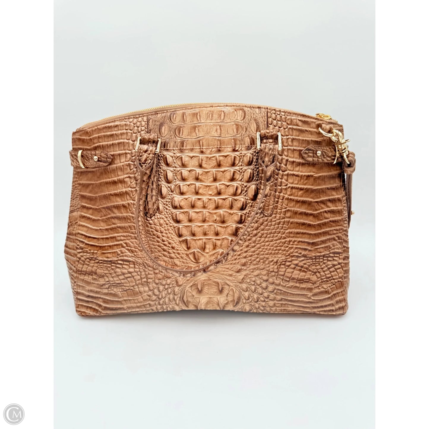 Handbag Designer By Brahmin, Size: Large