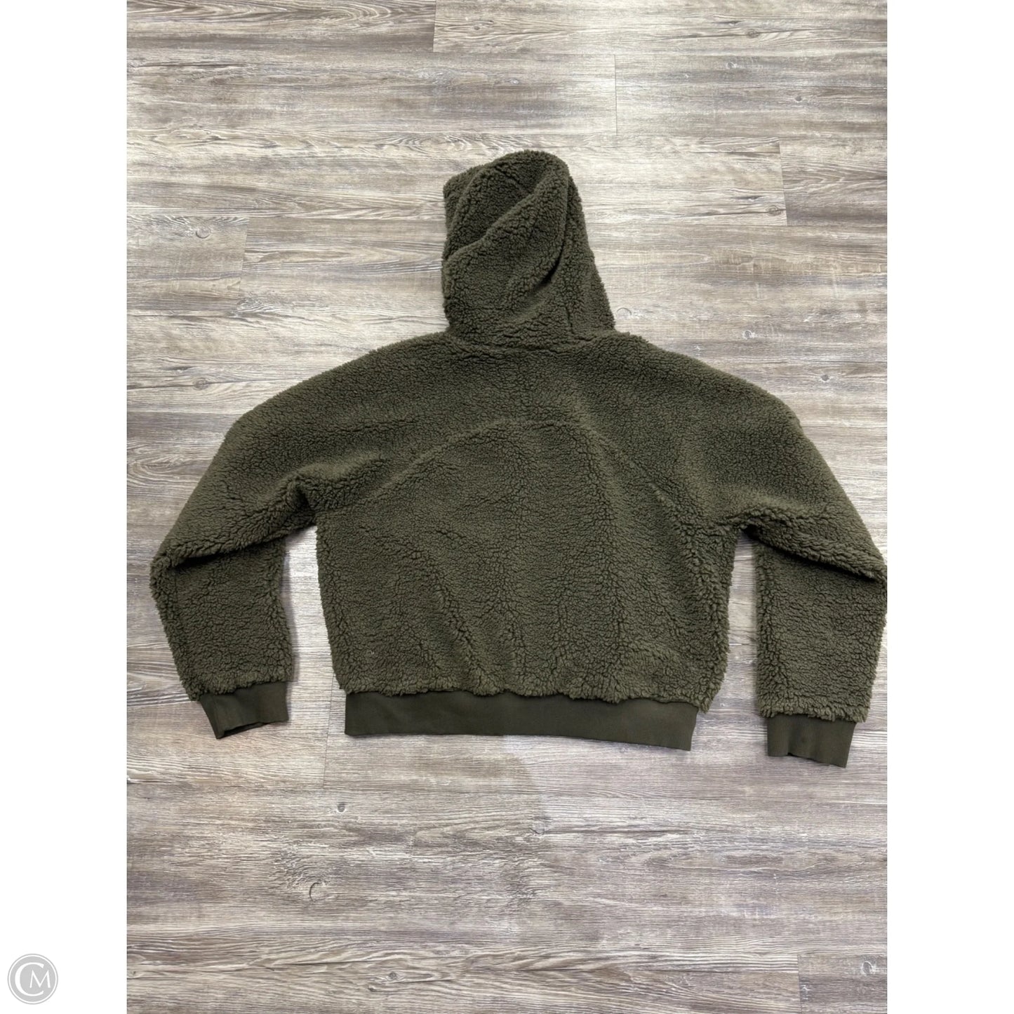 Coat Faux Fur & Sherpa By Lululemon In Green, Size: 12