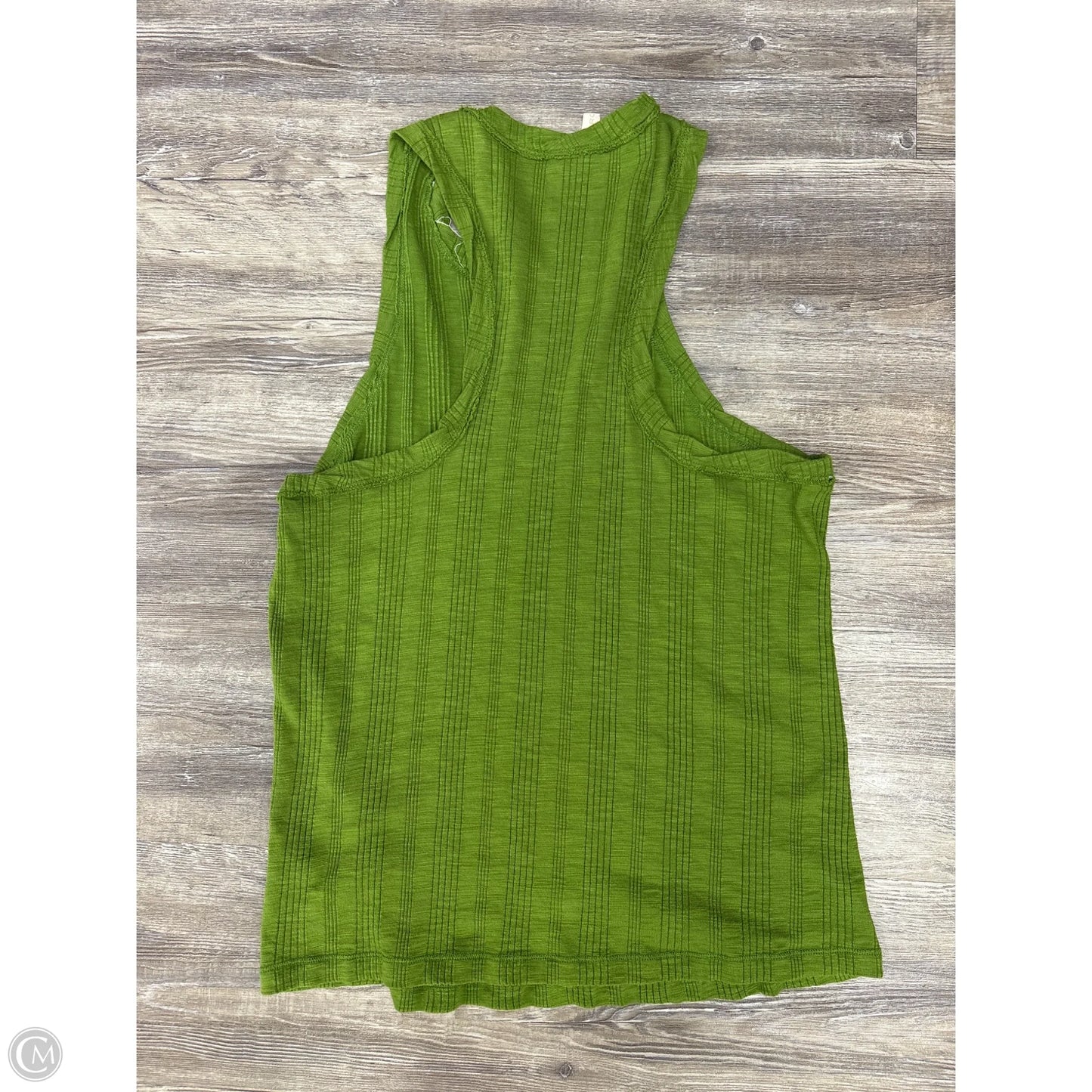 Top Sleeveless Basic By Pilcro In Green, Size: Xl