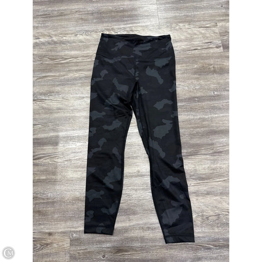 Athletic Leggings By Yogalicious In Camouflage Print, Size: M