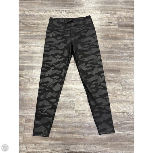 Athletic Leggings By Kyodan In Camouflage Print, Size: M