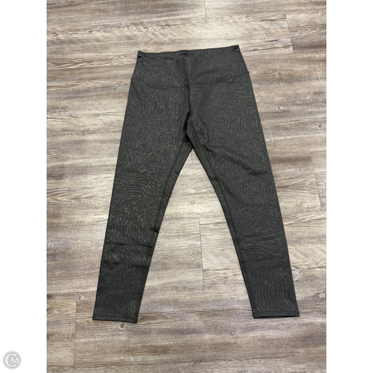 Athletic Leggings By Zella In Grey, Size: M