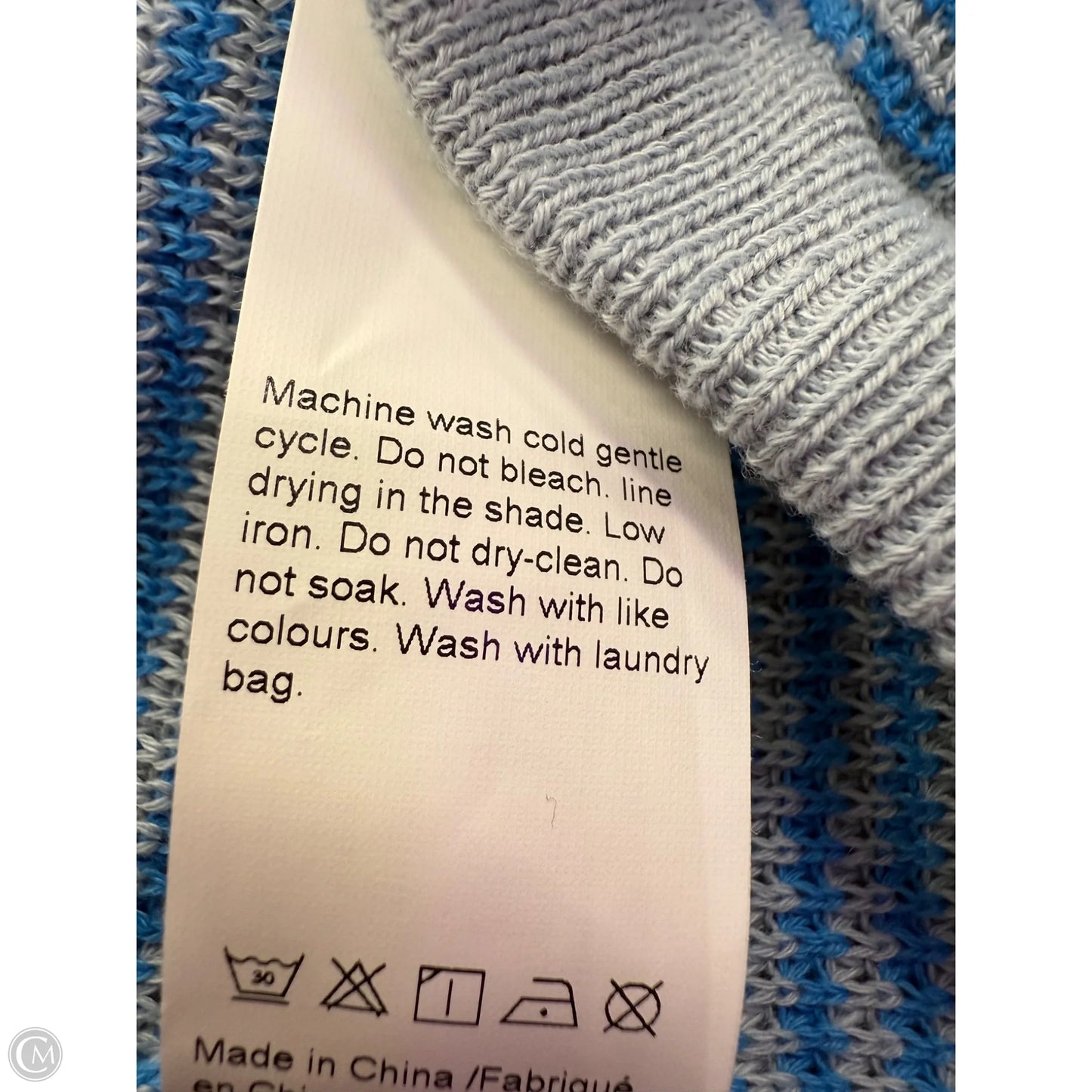 Pajamas 2pc By Amazon Essentials In Blue & Grey, Size: L