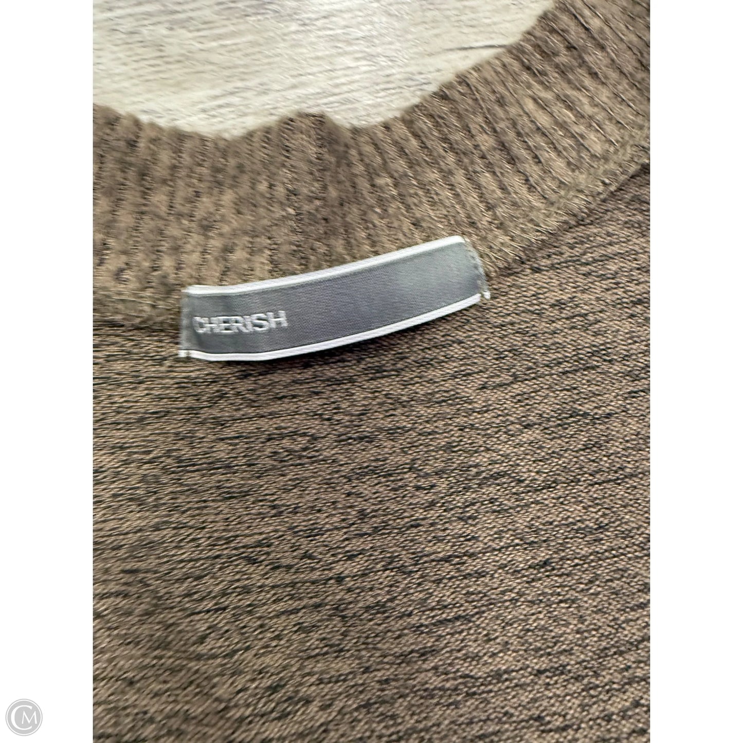 Sweater By Cherish In Brown, Size: L