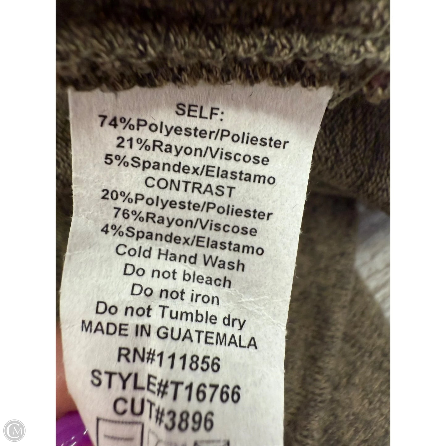 Sweater By Cherish In Brown, Size: L