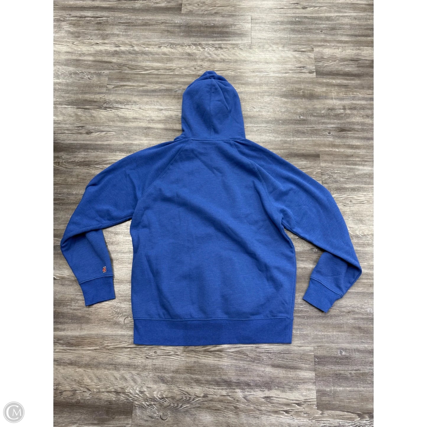 Athletic Sweatshirt Hoodie By Homage In Blue, Size: Xl