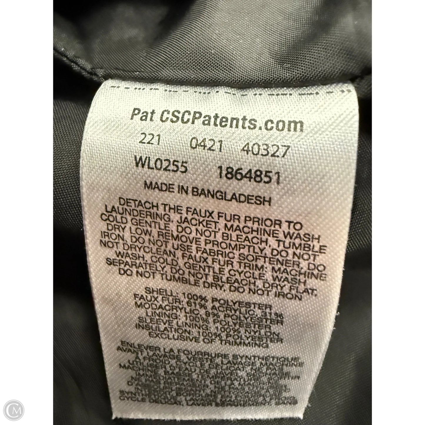 Coat Puffer & Quilted By Columbia In Black, Size: Xl