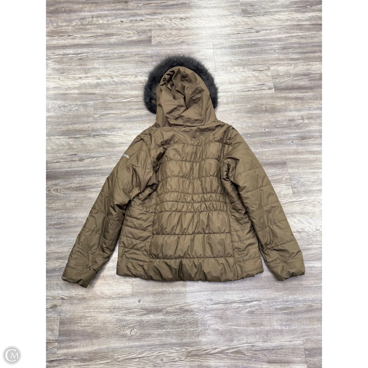 Coat Puffer & Quilted By Columbia In Green, Size: Xl
