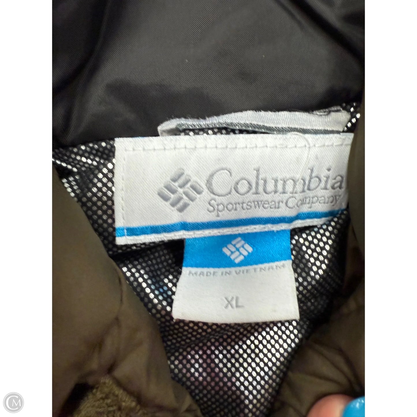 Coat Puffer & Quilted By Columbia In Green, Size: Xl