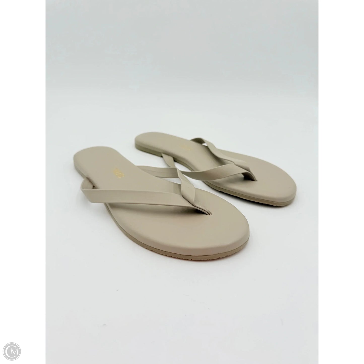 Sandals Flip Flops By TKEES In Grey, Size: 8