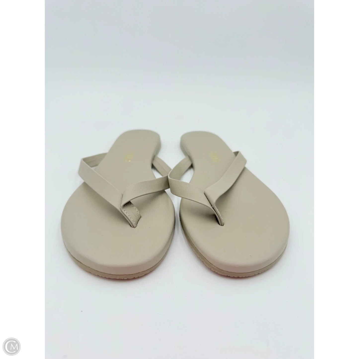 Sandals Flip Flops By TKEES In Grey, Size: 8