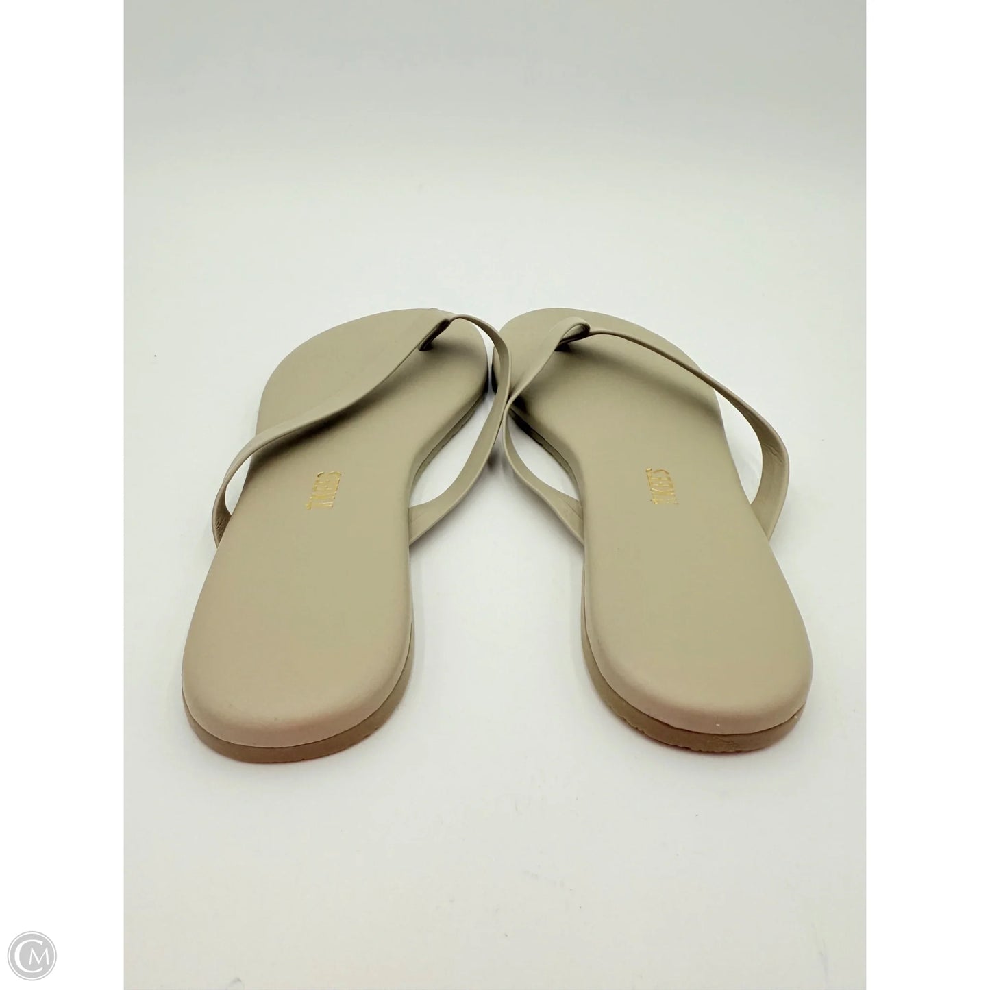 Sandals Flip Flops By TKEES In Grey, Size: 8