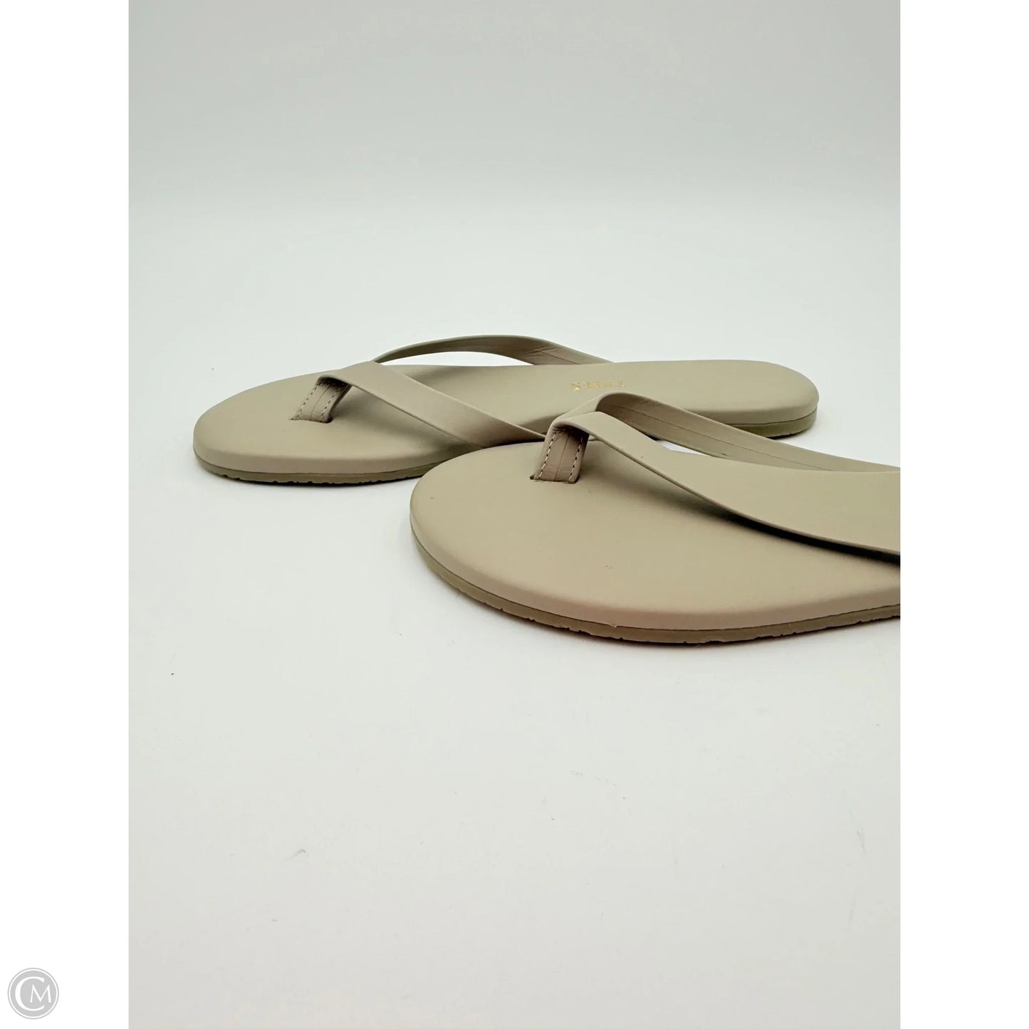 Sandals Flip Flops By TKEES In Grey, Size: 8