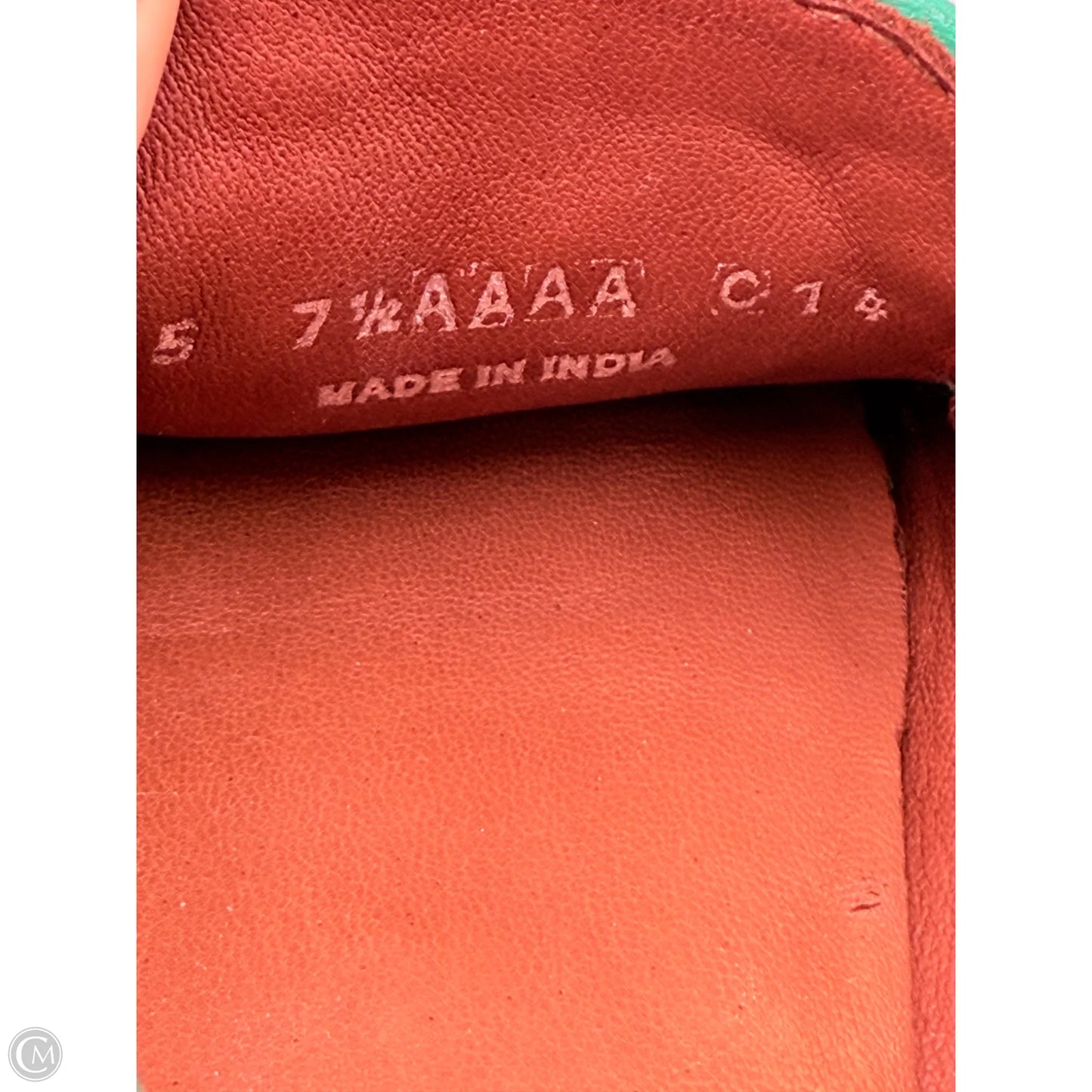 Shoes Flats By Robert Zur In Green, Size: 7.5 Extra Narrow