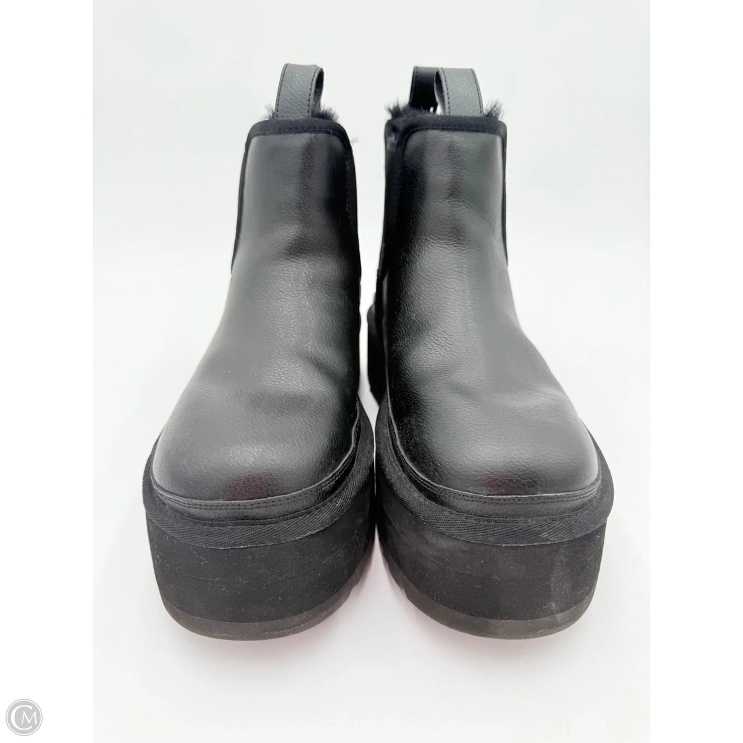 Boots Designer By Ugg In Black, Size: 9