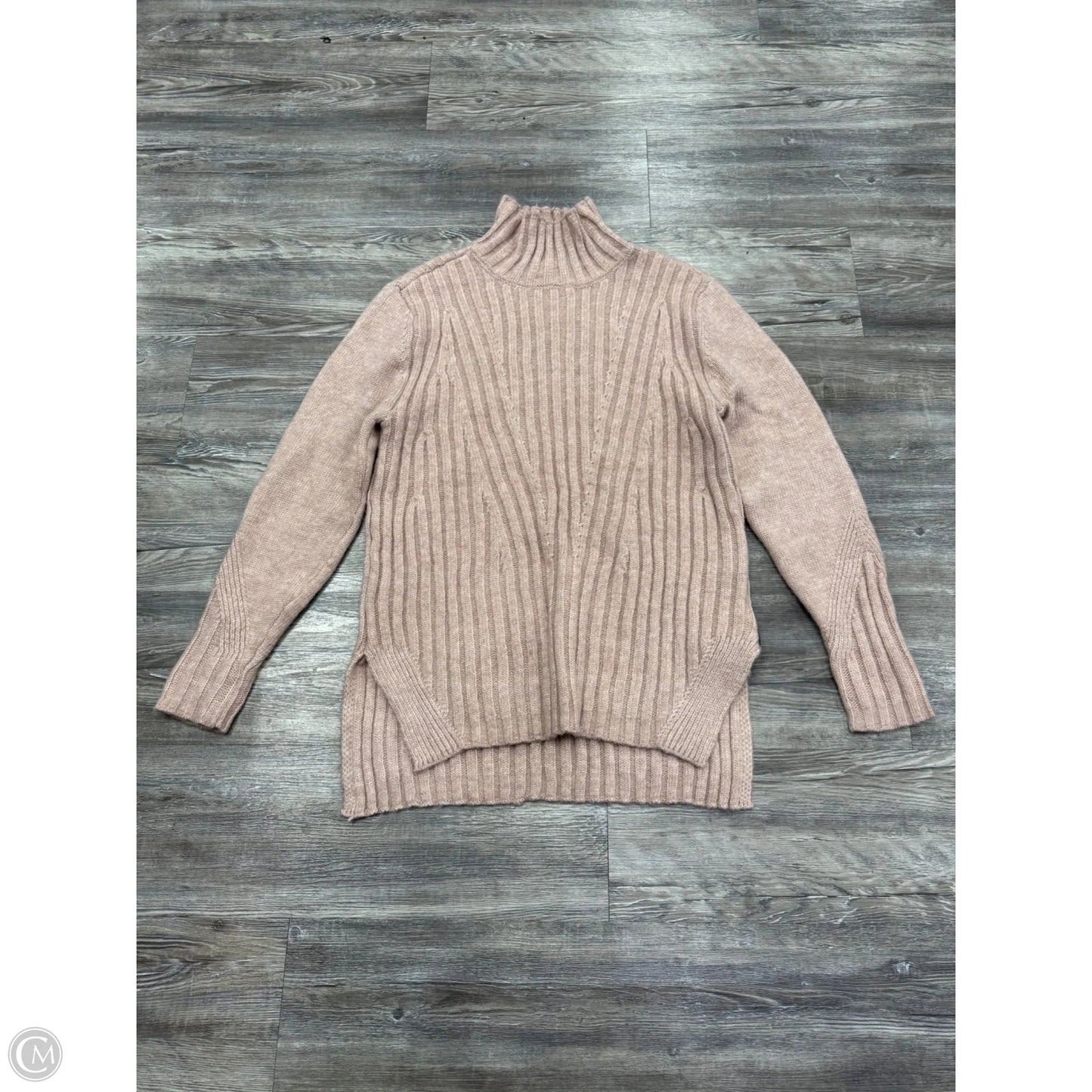 Sweater By Simply Vera In Beige, Size: M