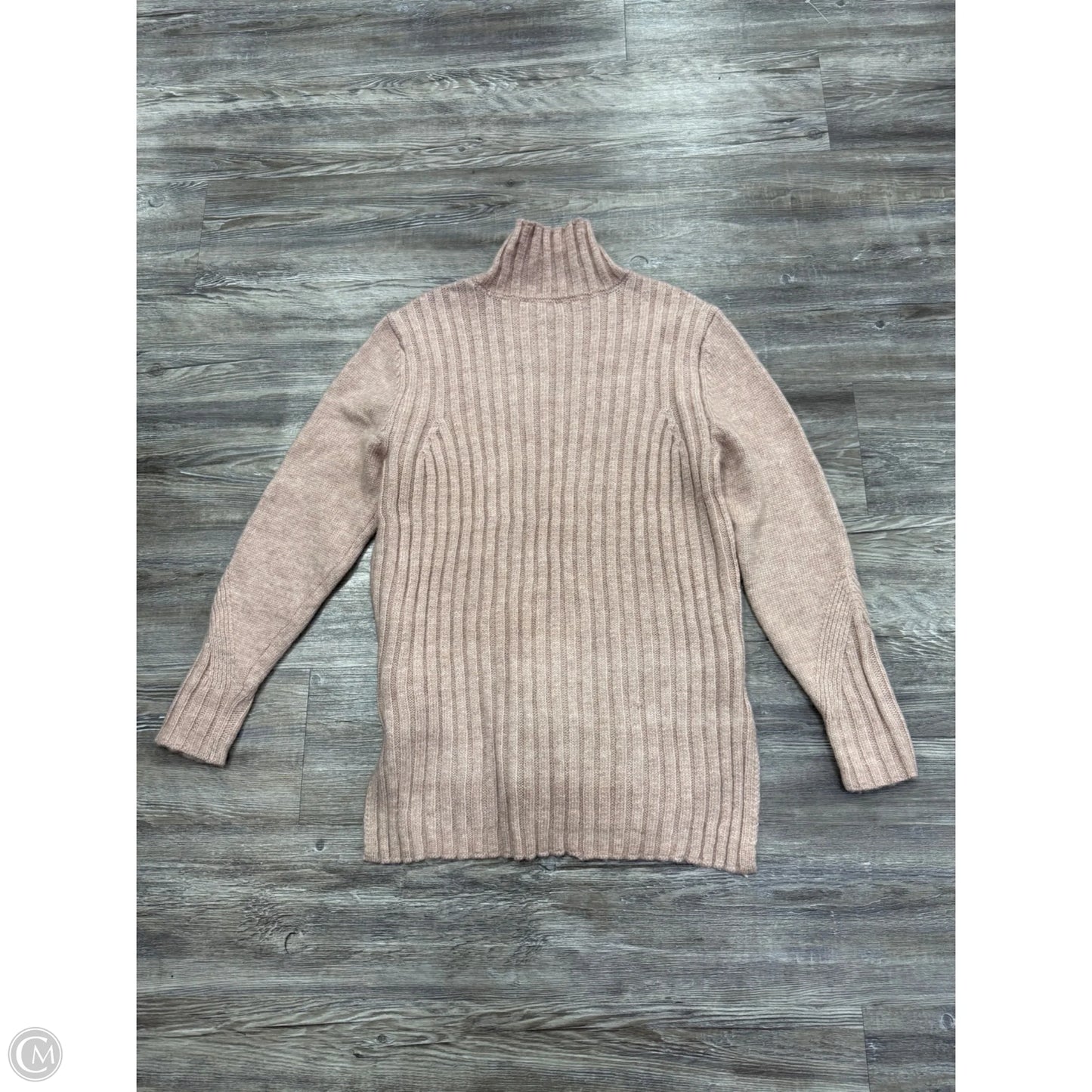 Sweater By Simply Vera In Beige, Size: M
