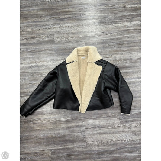 Jacket Designer By Good American In Black, Size: S