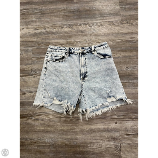 Shorts By Risen In Blue Denim, Size: Xl