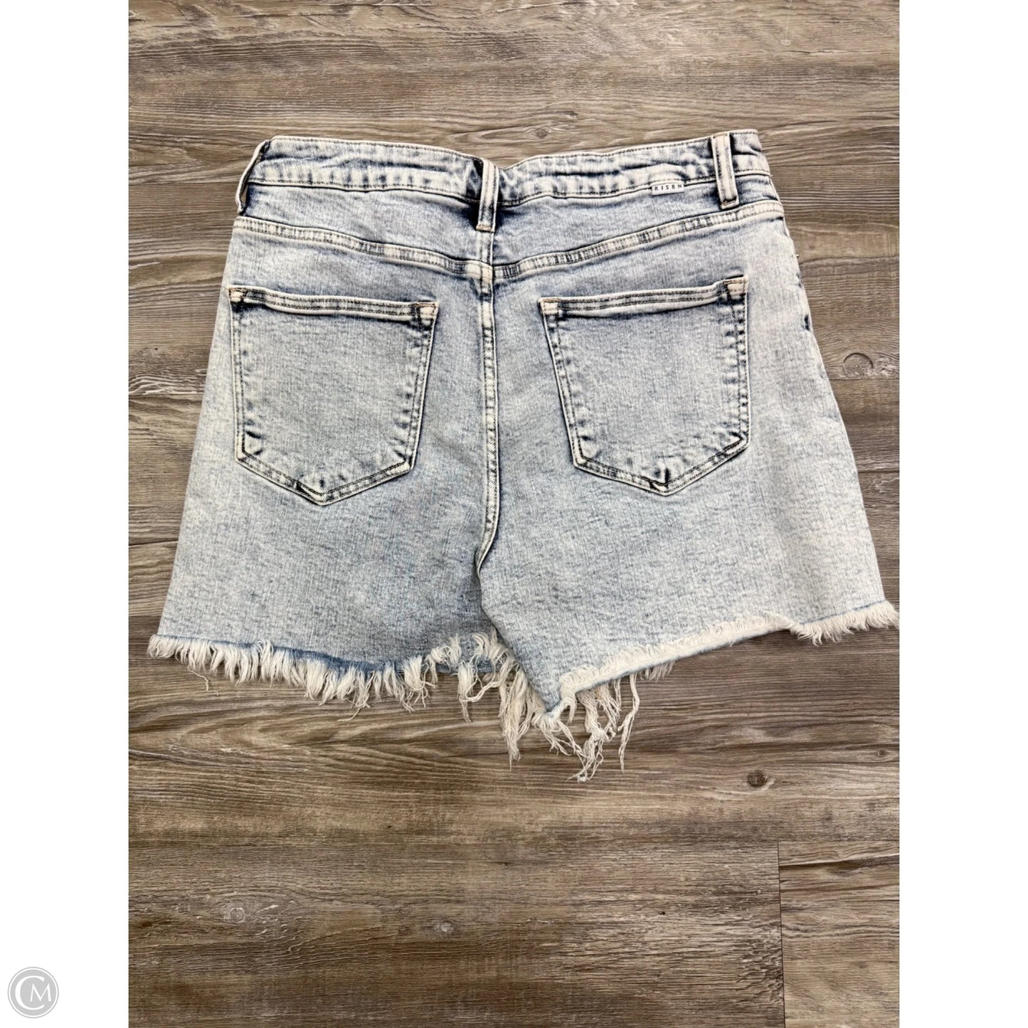 Shorts By Risen In Blue Denim, Size: Xl