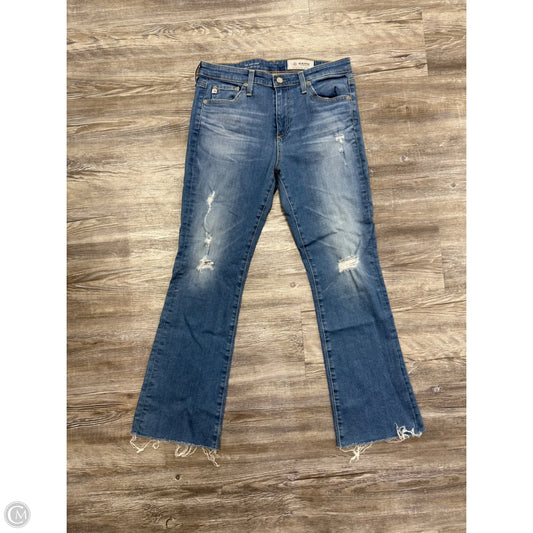 Jeans Designer By Adriano Goldschmied In Blue Denim, Size: 6
