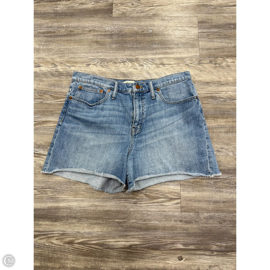 Shorts By Madewell In Blue Denim, Size: 12