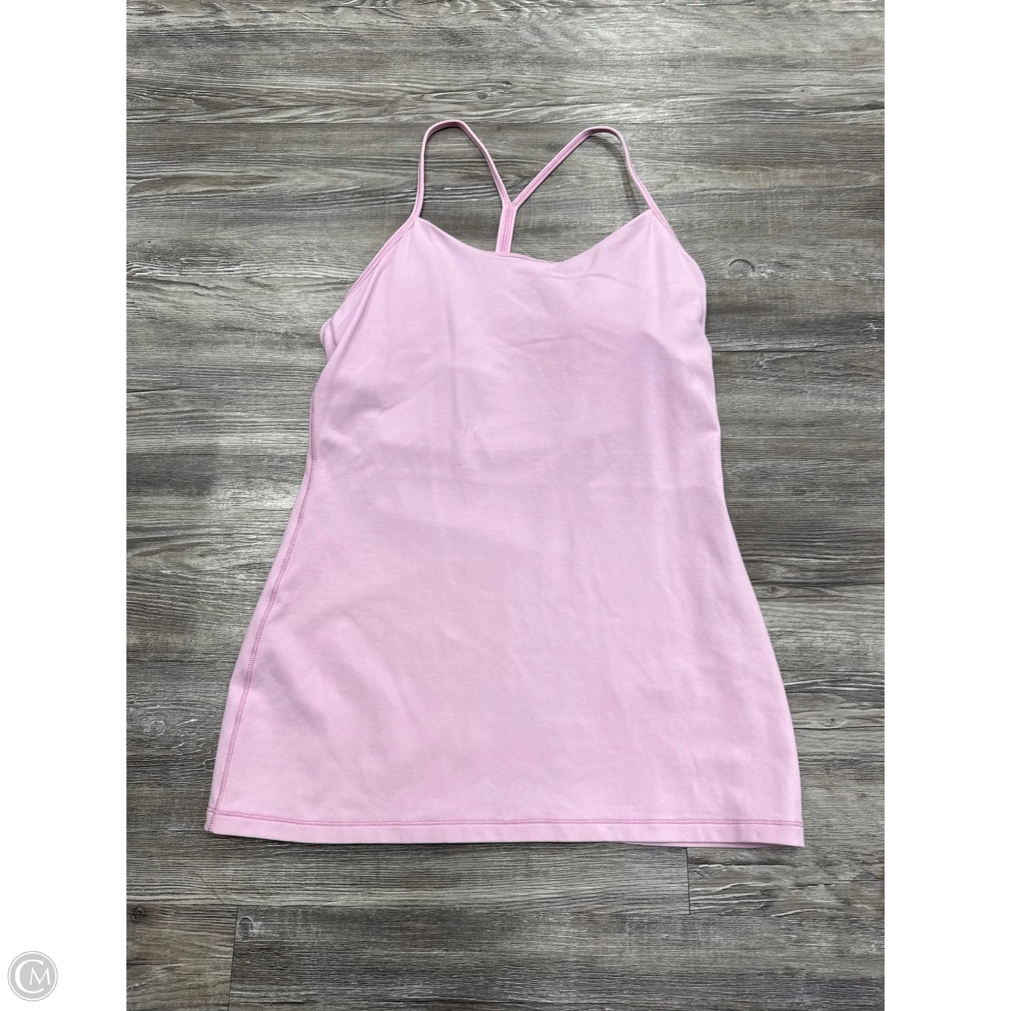 Athletic Tank Top By Lululemon In Pink, Size: M