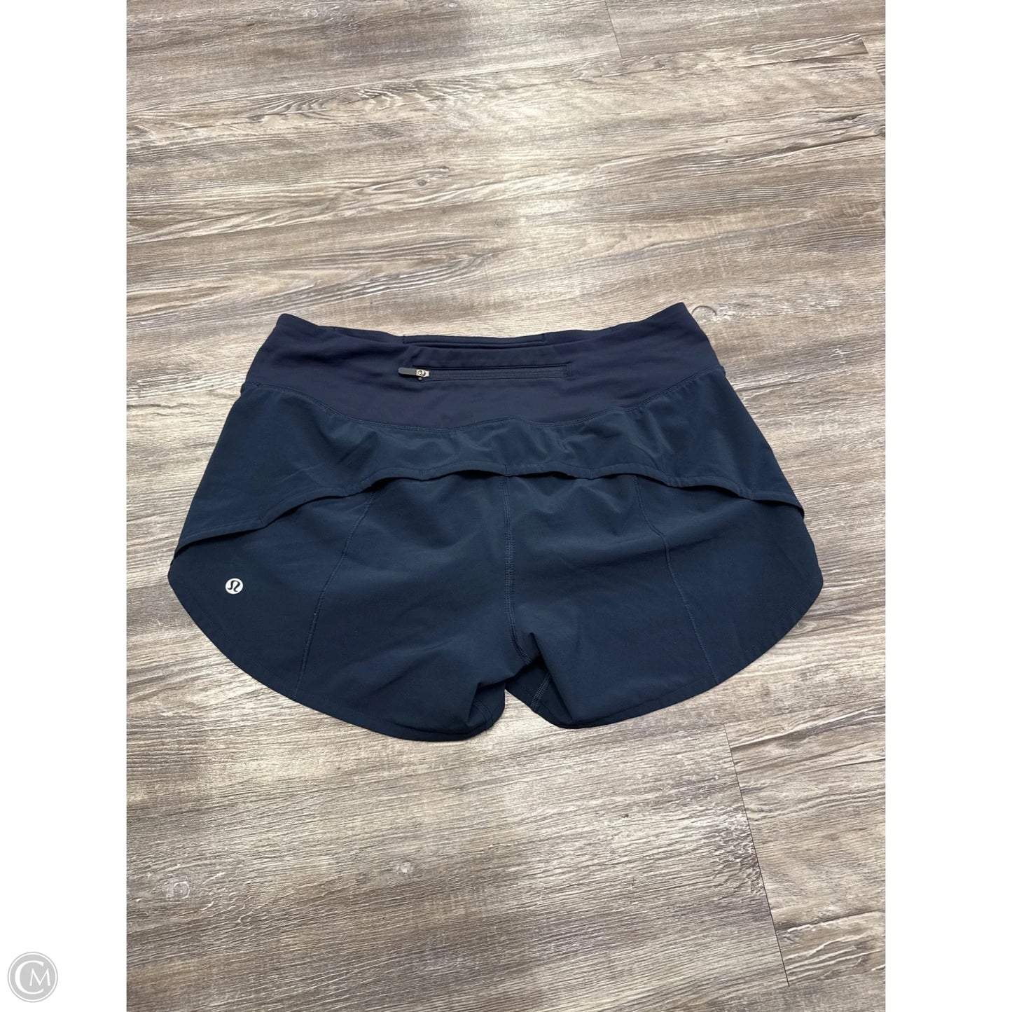 Athletic Shorts By Lululemon In Blue, Size: 8