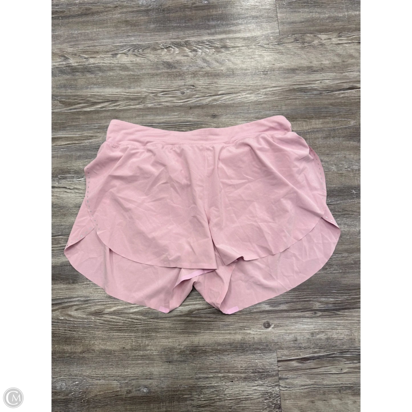 Athletic Shorts By Lululemon In Pink, Size: 12