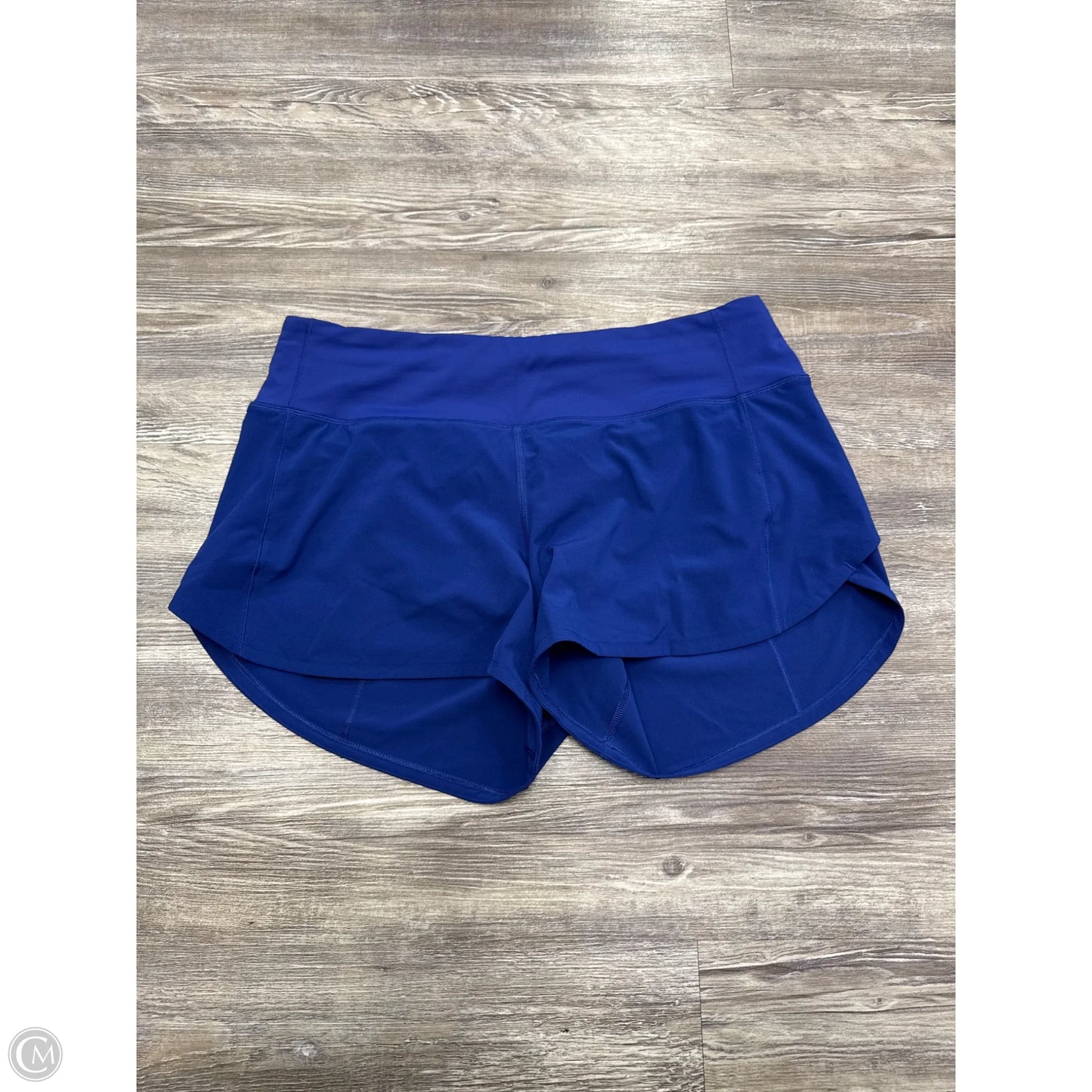 Athletic Shorts By Lululemon In Blue, Size: 8