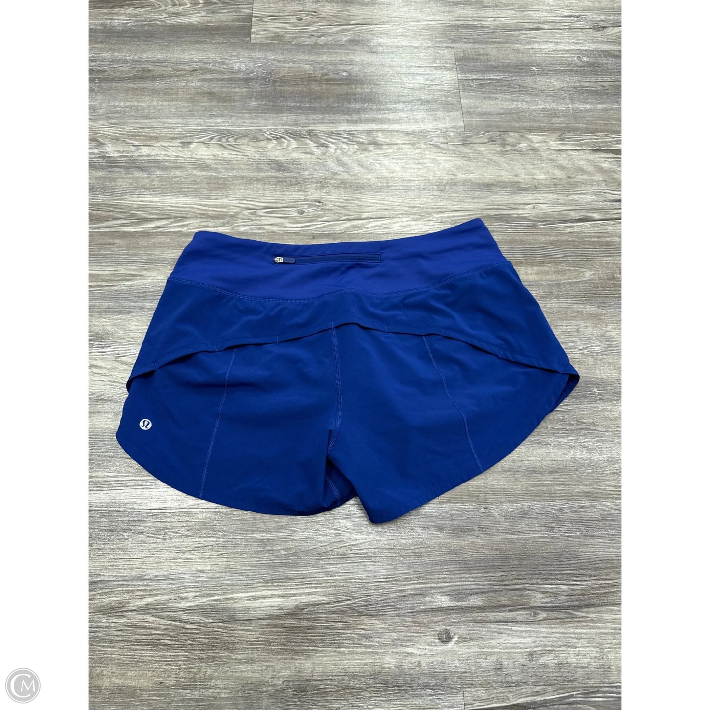 Athletic Shorts By Lululemon In Blue, Size: 8
