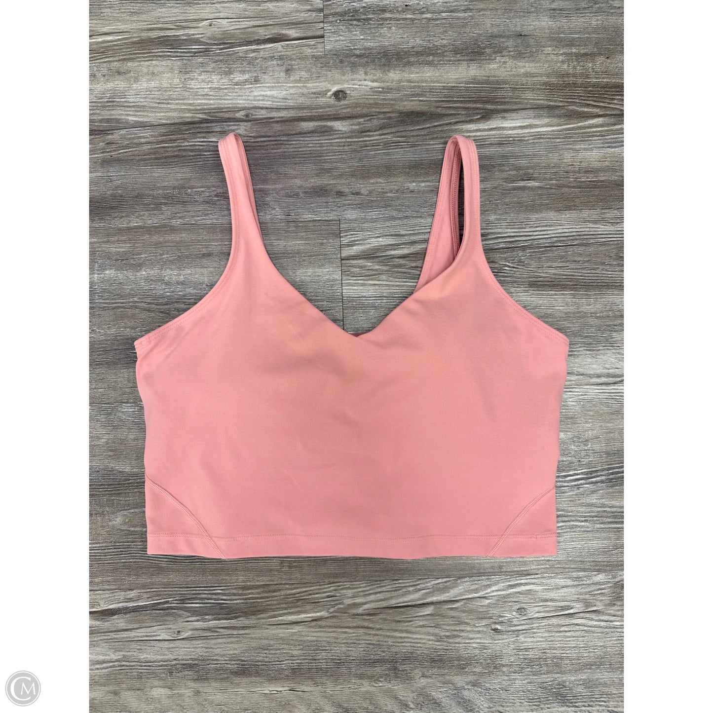 Athletic Tank Top By Lululemon In Pink, Size: M