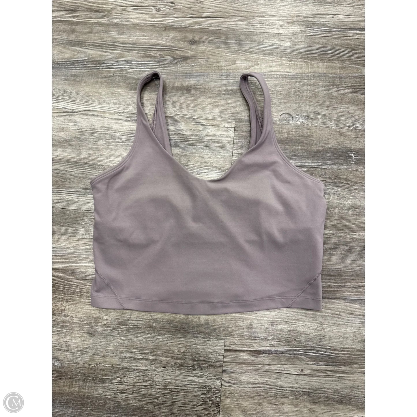 Athletic Tank Top By Lululemon In Purple, Size: 10