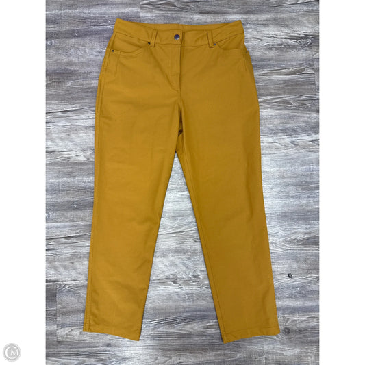 Pants Dress By Lululemon In Yellow, Size: 10