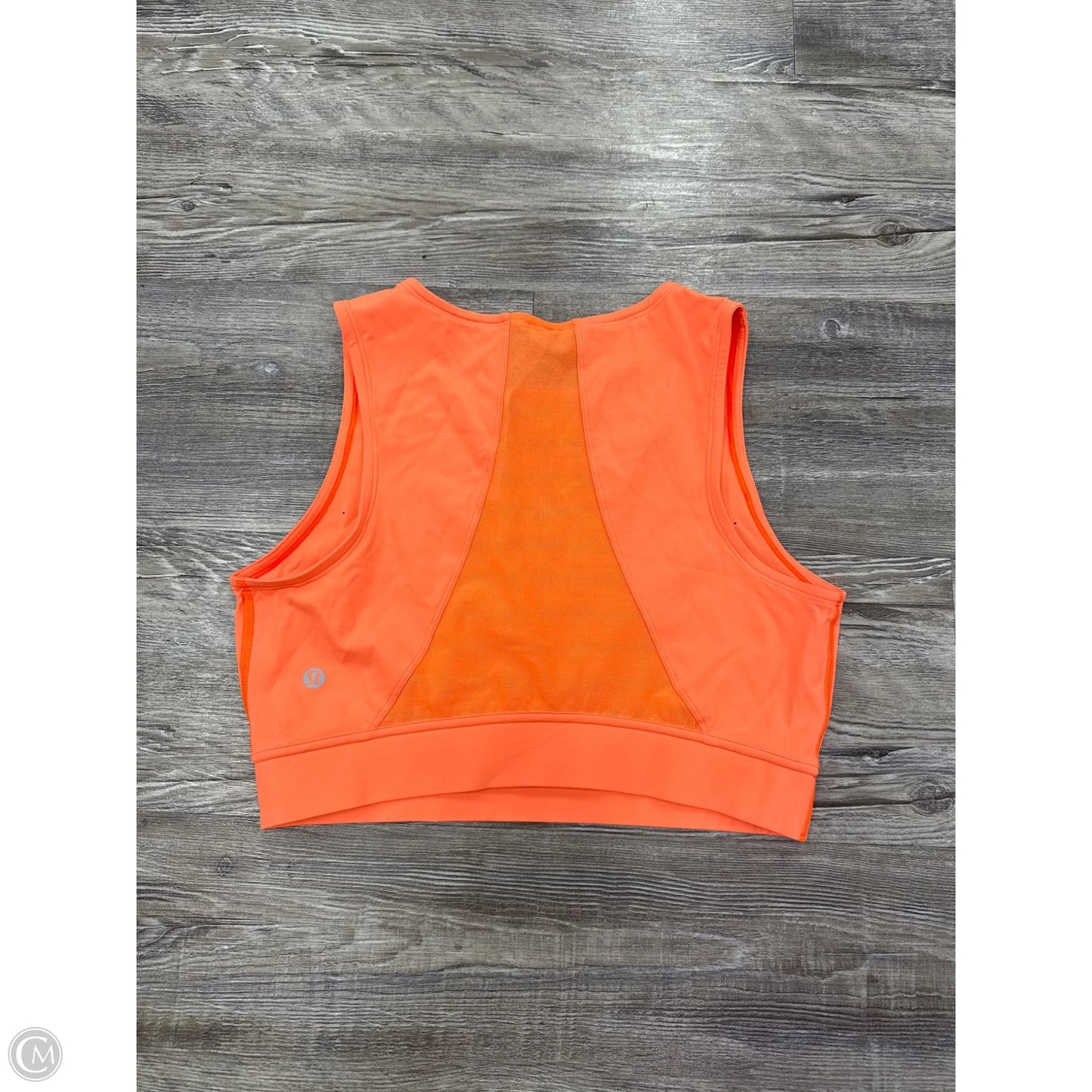 Athletic Bra By Lululemon In Orange, Size: 8
