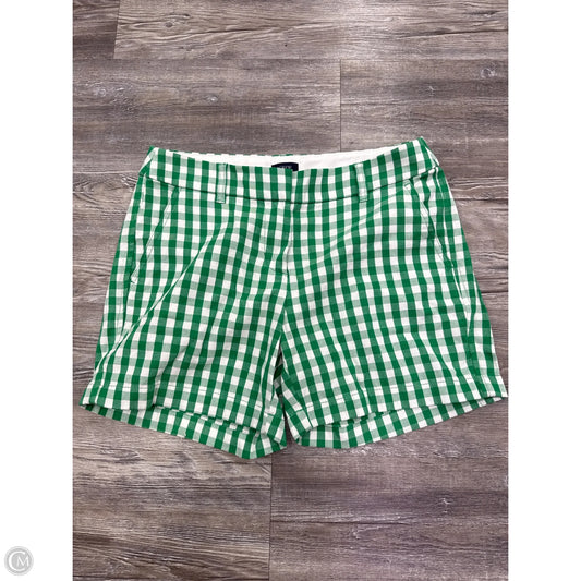 Shorts By J. Crew In Green & White, Size: 2