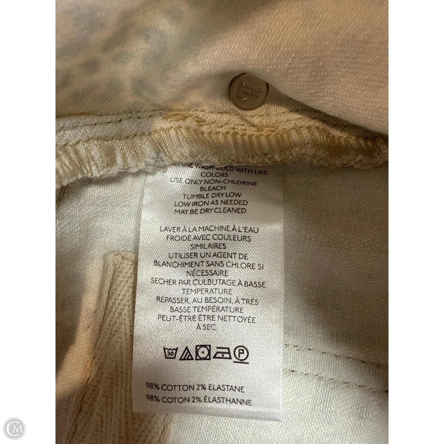 Jeans Straight By Pilcro In Animal Print, Size: 6