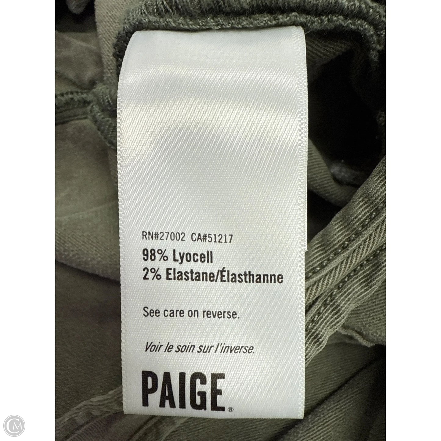 Jumpsuit By Paige In Green, Size: M