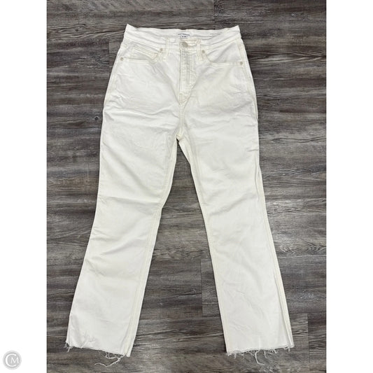 Jeans Straight By Good American In White, Size: 8