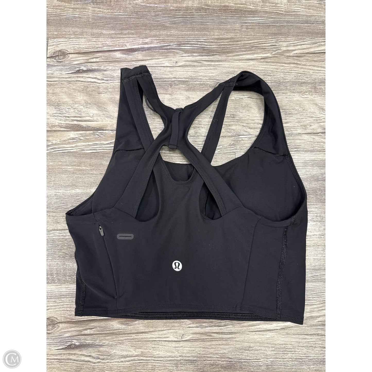 Athletic Tank Top By Lululemon In Black, Size: S