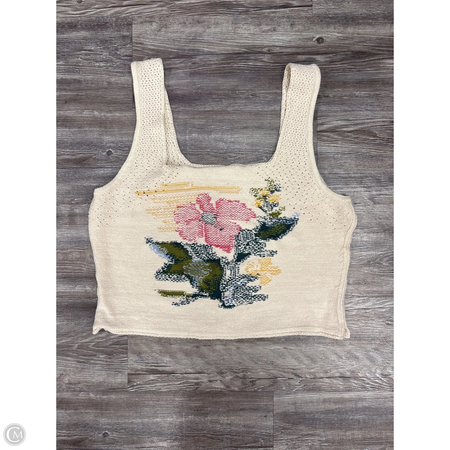 Top Sleeveless By Pilcro In Cream, Size: Xl