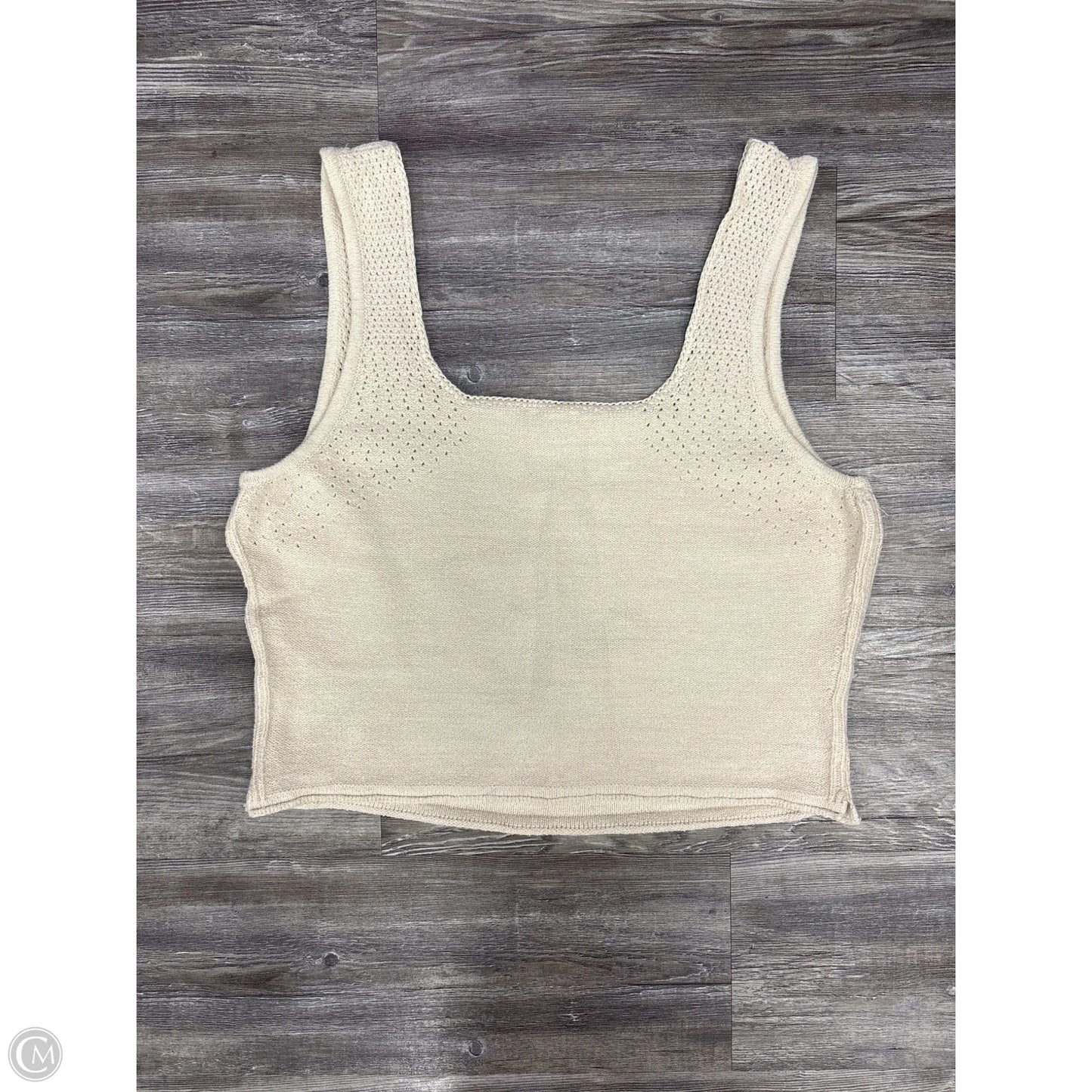 Top Sleeveless By Pilcro In Cream, Size: Xl