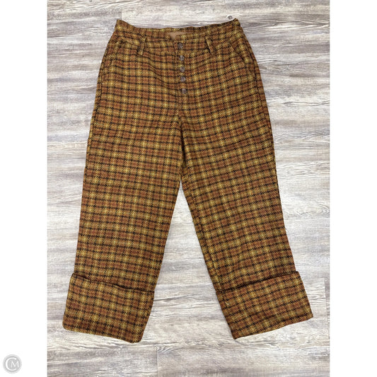 Pants Other By Free People In Plaid Pattern, Size: 14
