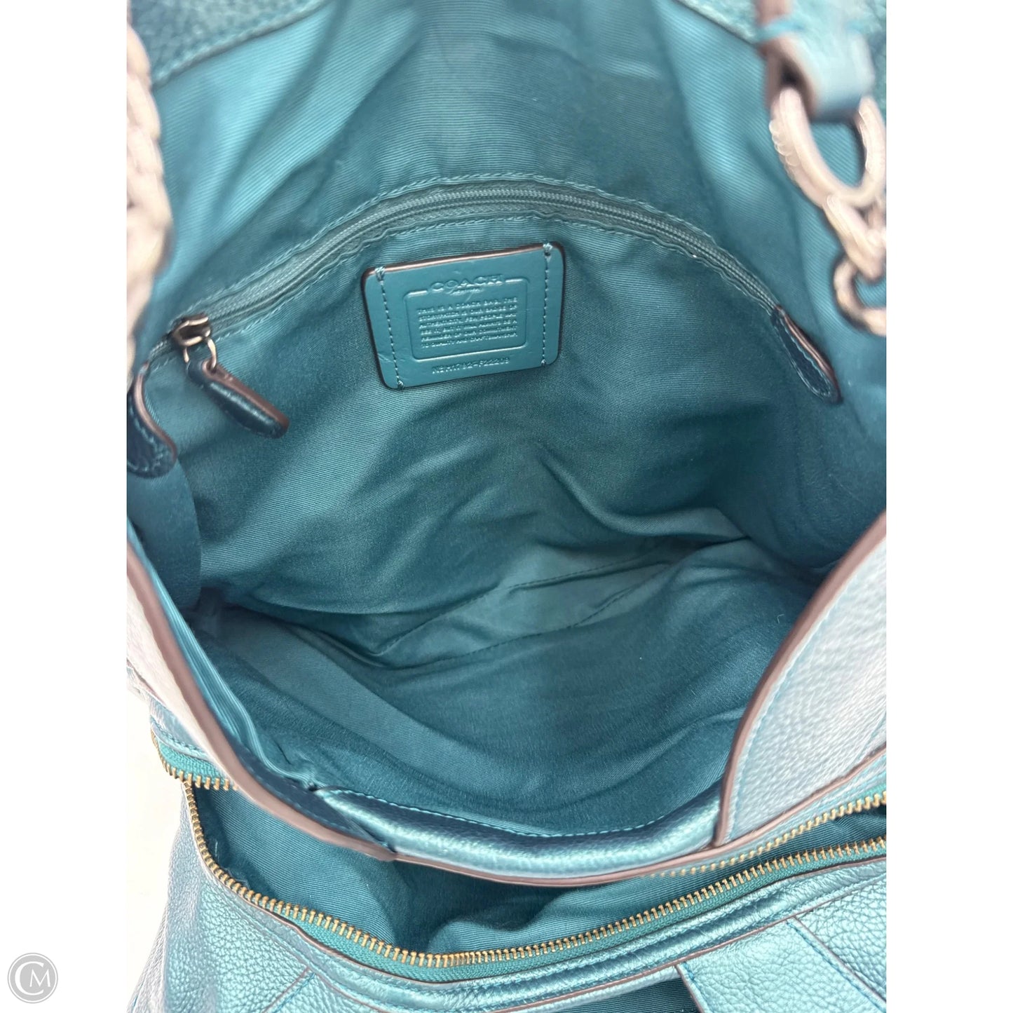 Handbag Designer By Coach, Size: Medium
