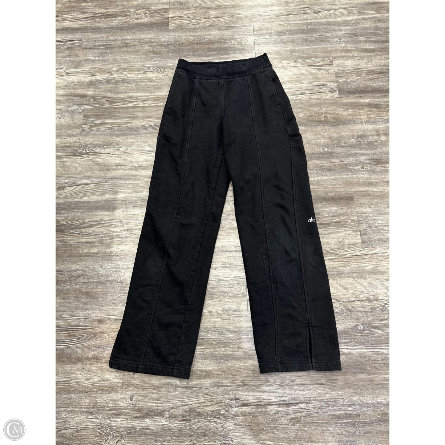 Athletic Pants By Alo In Black, Size: Xs