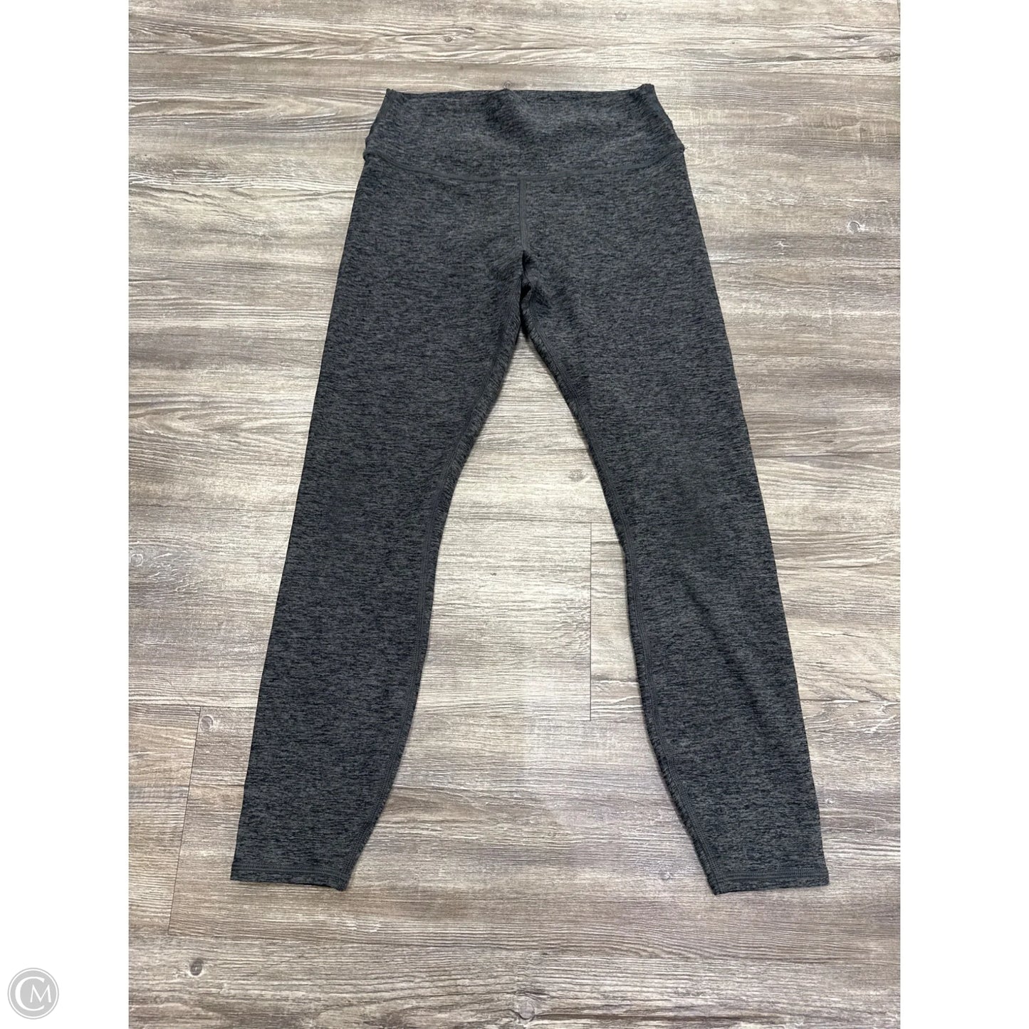 Athletic Leggings By Alo In Grey, Size: S