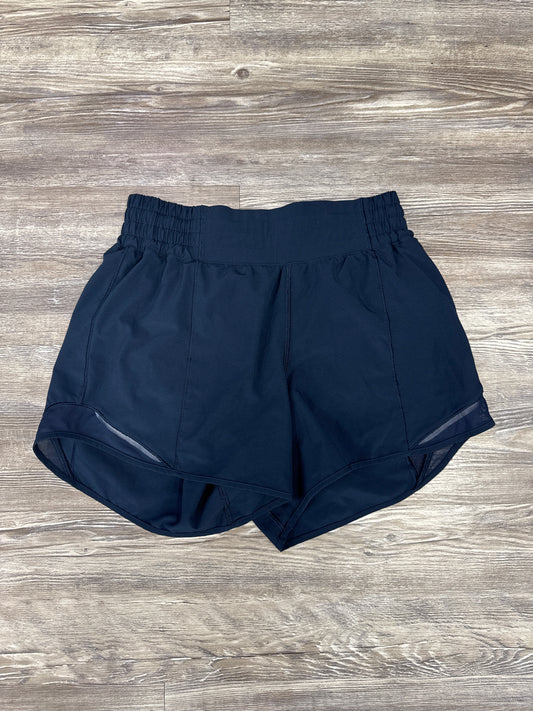 Athletic Shorts By Lululemon In Navy, Size: 6