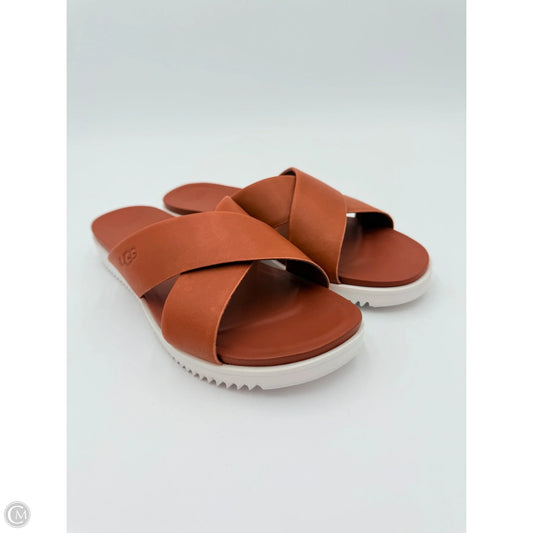 Shoes Designer By Ugg In Tan, Size: 10